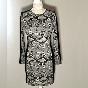 Michael Kors black and white dress